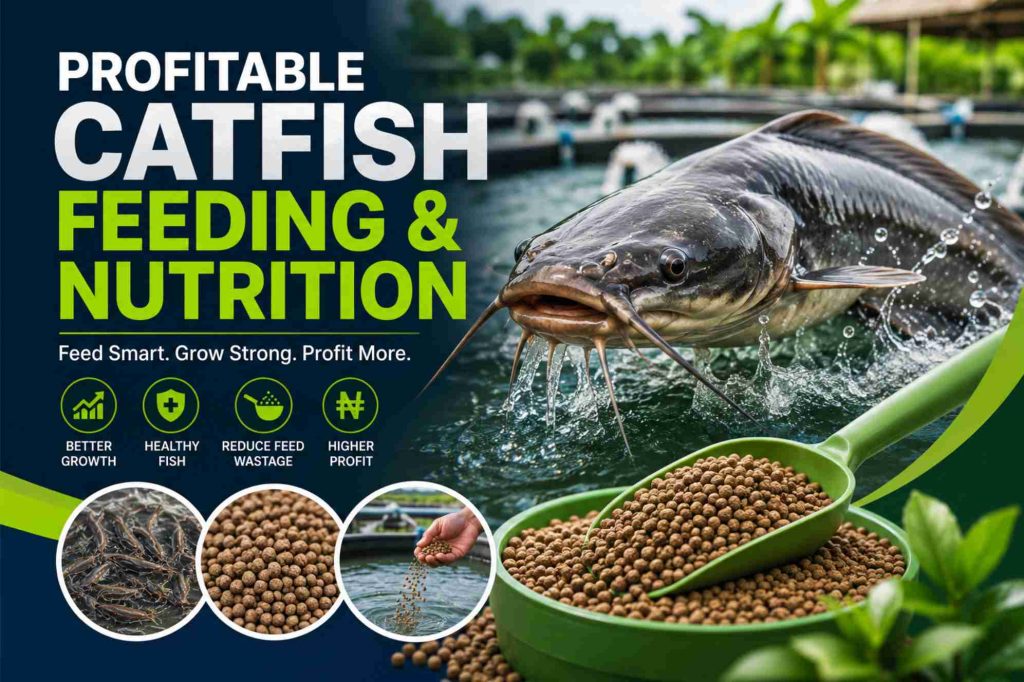 Profitable Catfish Feeding & Nutrition